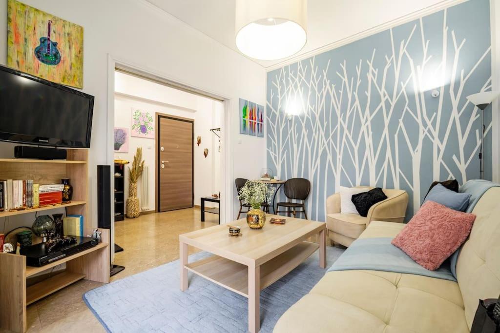 Athens Paradise Cozy 53 Sqm Apartament Near To Metro Екстер'єр фото